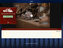 Tablet Screenshot of mountaincityclub.org